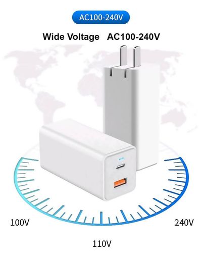 65W Type-C USB-C PD USB Fast Wall Charger
