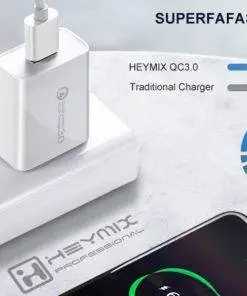 18W QC3.0 USB wall fast charger plug adapter NZ Certification
