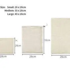 100% Organic Cotton Reusable Produce Bags Eco-Friendly bag