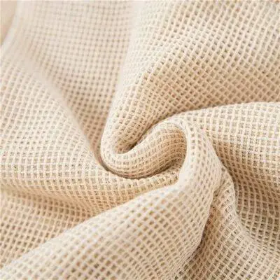 100% Organic Cotton Reusable Produce Bags Eco-Friendly bag