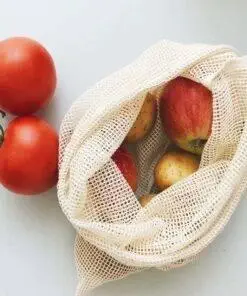 100% Organic Cotton Reusable Produce Bags Eco-Friendly bag