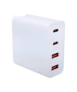 100W GaN 4 Port PD QC Wall Charger for MacBook Xiaomi Samsung