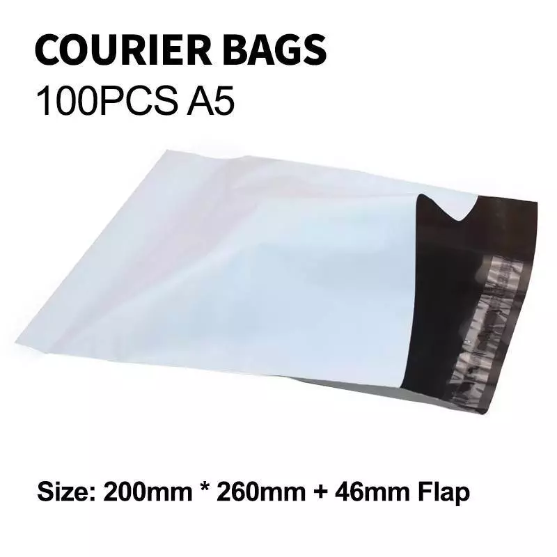 100pc A5 (200×300) Courier Mailer Bags