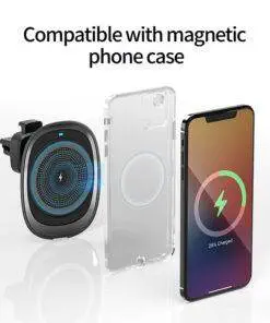 15W MagSafe Car Charger Mount Holder Particular Design for iPhone 14 Series Pro Max