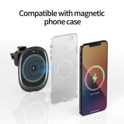 15W MagSafe Car Charger Mount Holder Particular Design for iPhone 14 Series Pro Max