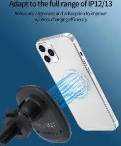 15W MagSafe Car Charger Mount Holder Particular Design for iPhone 14 Series Pro Max
