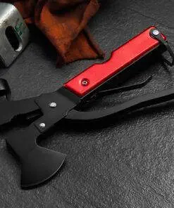 18-in-1 Axe Hammer Camping Tool Survival Knife Kit