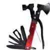 18-in-1 Axe Hammer Camping Tool Survival Knife Kit