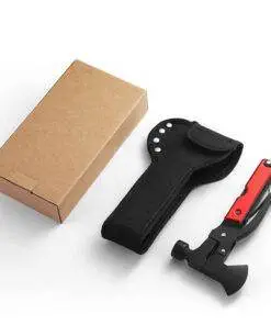 18-in-1 Axe Hammer Camping Tool Survival Knife Kit