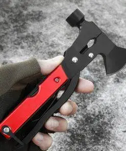 18-in-1 Axe Hammer Camping Tool Survival Knife Kit