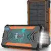 36000mAh Heavy Duty Solar Wireless Charging Power Bank