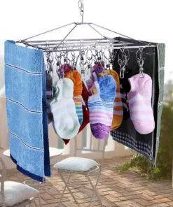 40 Pegs Stainless Steel Drying Laundry Hanger
