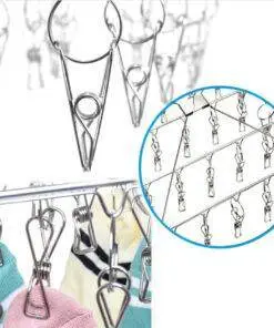 40 Pegs Stainless Steel Drying Laundry Hanger