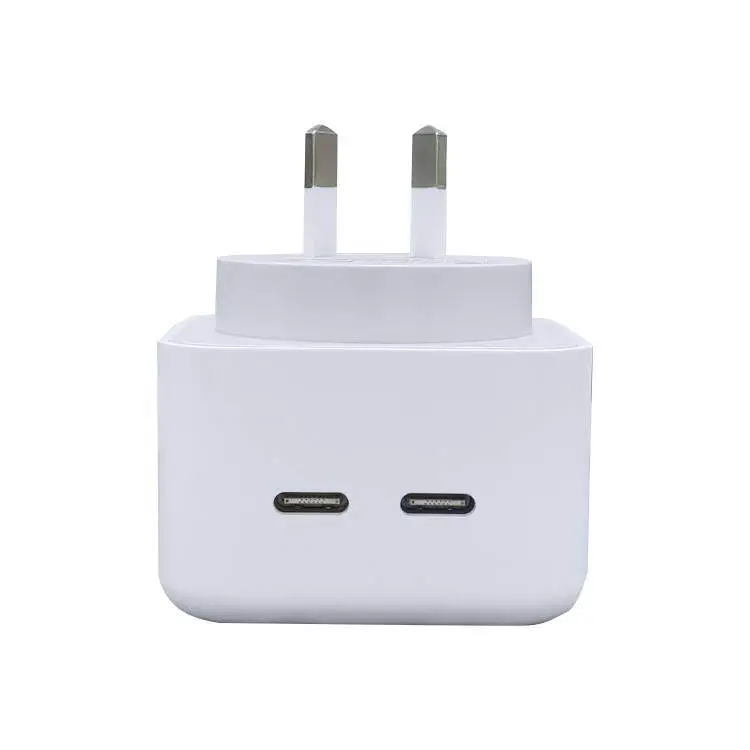 40W Dual USB-C Type-C PD Wall Charger Adapter for iPhone Samsung