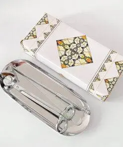 4PCs Stainless Steel Luxury Candle Wick Trimmer Wick Candle Snuffer Plate Tool Set