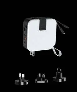 5 in 1 10000mAh Universal Travel Power Bank Adapter