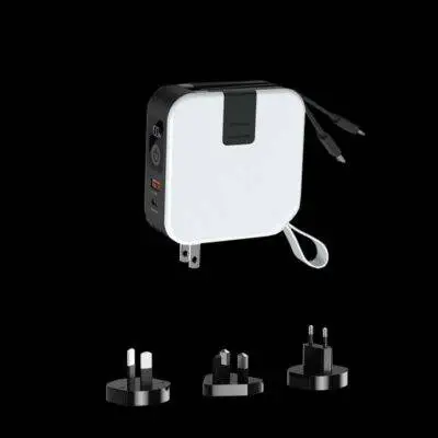 5 in 1 10000mAh Universal Travel Power Bank Adapter