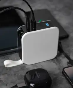 5 in 1 10000mAh Universal Travel Power Bank Adapter