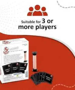 5-second Rule Party Board Game Card