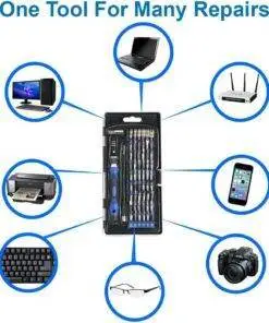 60 in 1 Professional Screwdriver Repair Tools Kit Set with 56 Flexible Shaft Extension