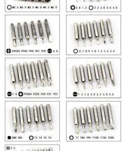60 in 1 Professional Screwdriver Repair Tools Kit Set with 56 Flexible Shaft Extension