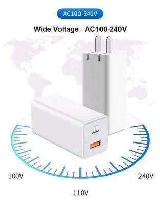 65W Type-C USB-C PD USB Fast Wall Charger
