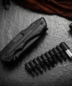 9 in 1 EDC Multitool Pliers Knife Outdoor Gadget Tool