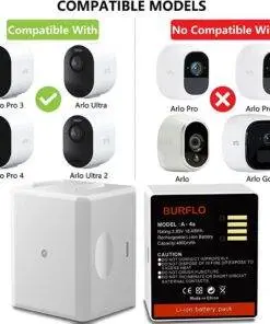 Arlo Pro 3 / Pro 4 Ultra / Ultra 2 Rechargeable Battery