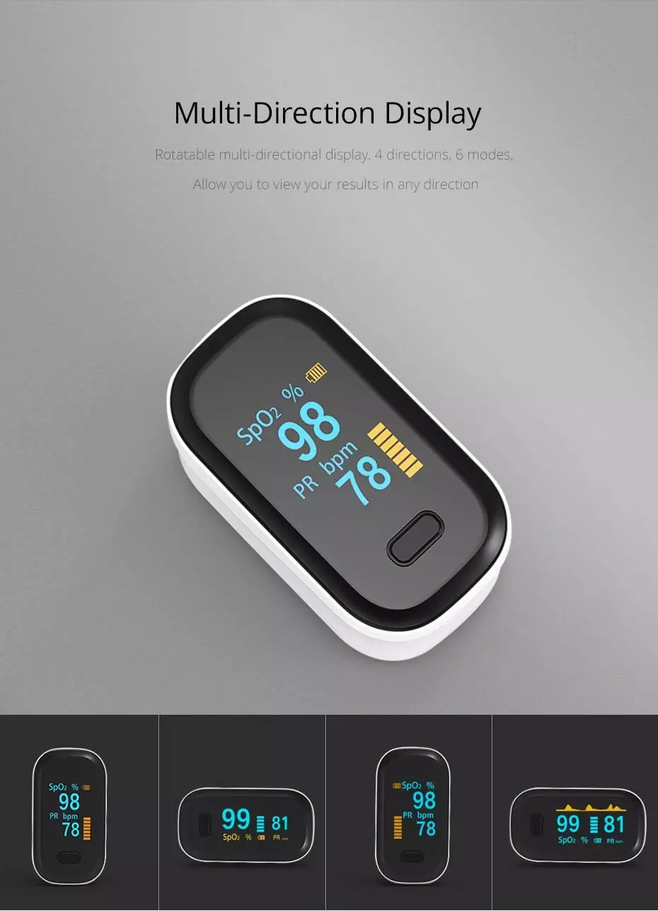 Boxym Yonker Medical Finger Pulse Oximeter Purified Nz