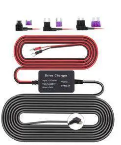 Dash cam charger hardwire Fuse kit For Camera Recorder DVR Exclusive Power Supply Box