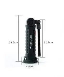 COB LED Torch USB Rechargeable Multi-Function Folding Work Light
