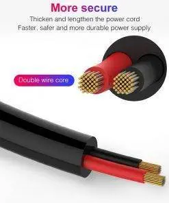 Car Charger Cigarette Lighter Splitter Power Adapter USB Voltage Display 12-24V
