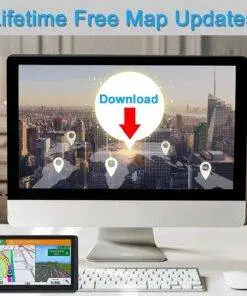 Car GPS Navigation System with Free Map Updates for RVs Truck