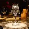 LED Diamond Crystal Light Desk Lamp