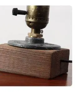 Modern Industrial Retro Edison Bedside Desk Lamp
