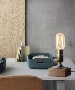 Modern Industrial Retro Edison Bedside Desk Lamp