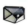 100 LED Solar Power PIR Motion Sensor Wall Light