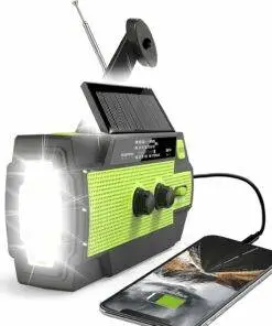 Emergency Solar Hand Crank Weather Radio