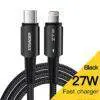 Essager 27W Nylon PD Type-C USB-C to Lightning for iPhone