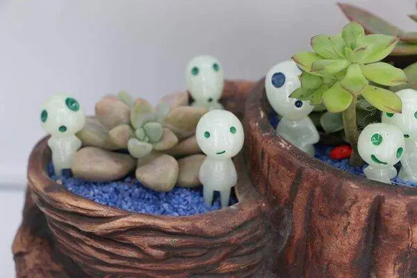 Garden Accessories Luminous Tree Elves Glow in Dark Garden Alien
