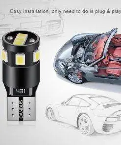 T10 Canbus LED park light bulb with 2835 SMD 152lm High Lumen Super Bright
