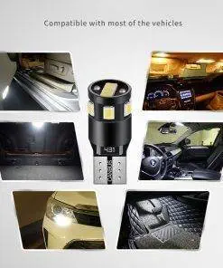 T10 Canbus LED park light bulb with 2835 SMD 152lm High Lumen Super Bright