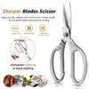 Multifunctional Kitchen Shears Stainless Steel Scissors