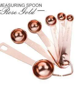 6Pcs Stainless Steel Measuring Spoon Set Baking Seasoning Cooking Kitchen Tool