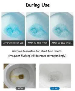 Long-lasting Toilet Cleaning Gel Toilet Cleaner