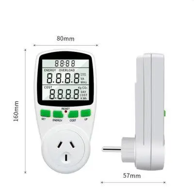 Mains Power Meter Monitor AU/NZ Plug