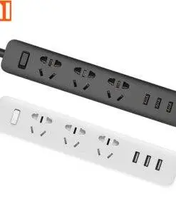 Xiaomi Power Extension Cord Household Lead with 3 USB 1.8M White