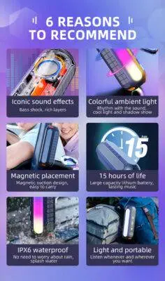 Outdoor Magnetic Bluetooth Speaker