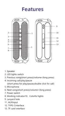 Outdoor Magnetic Bluetooth Speaker