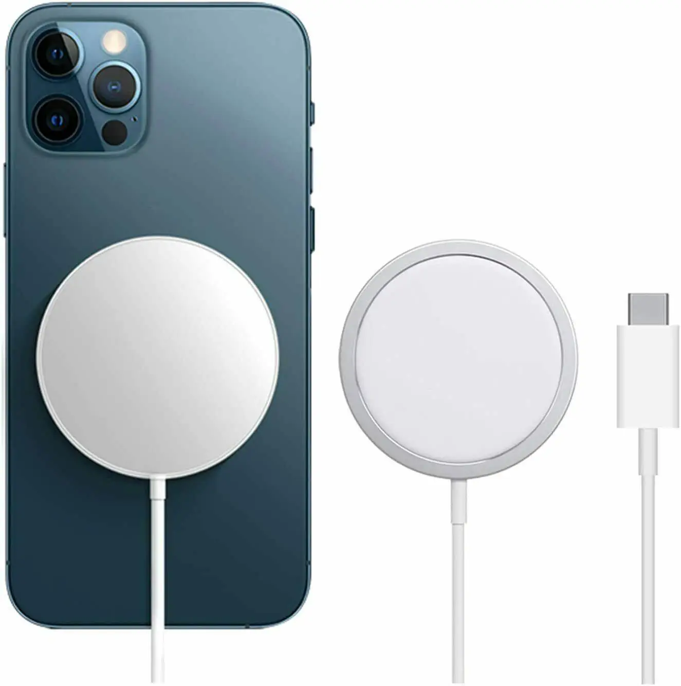 Magnetic 15W Fast Wireless Magsafe Charger for Apple iPhone 13 and Pro Max